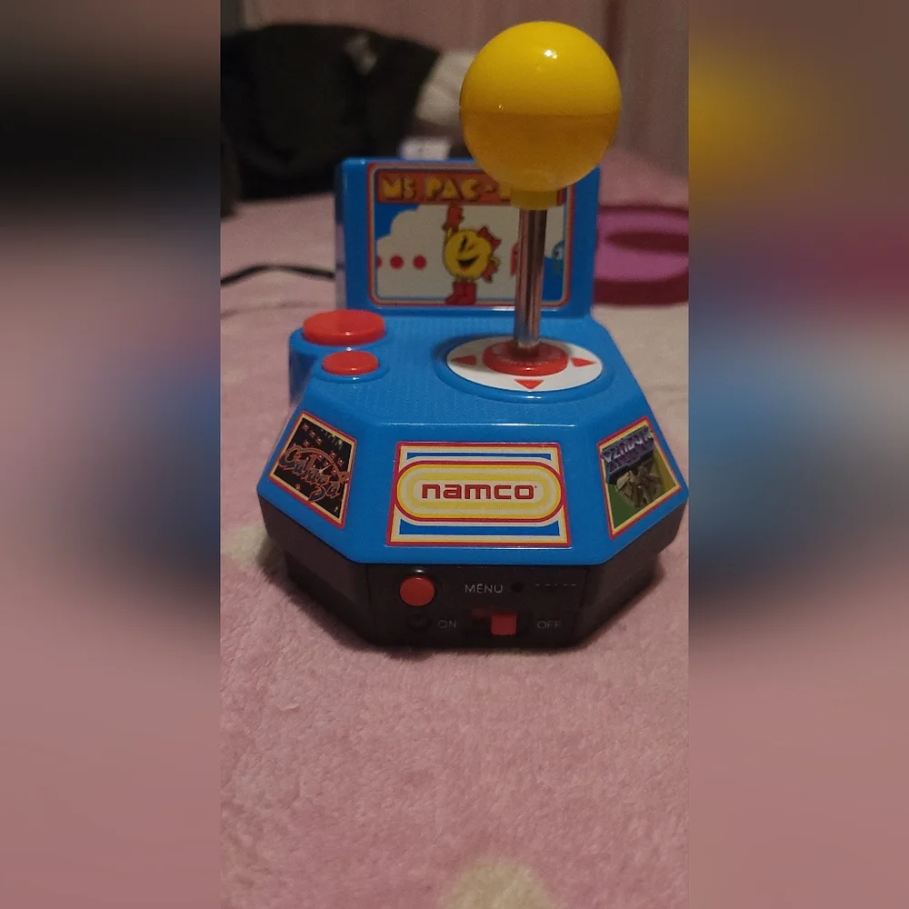 The Limited Blue and Yellow Arcade Console